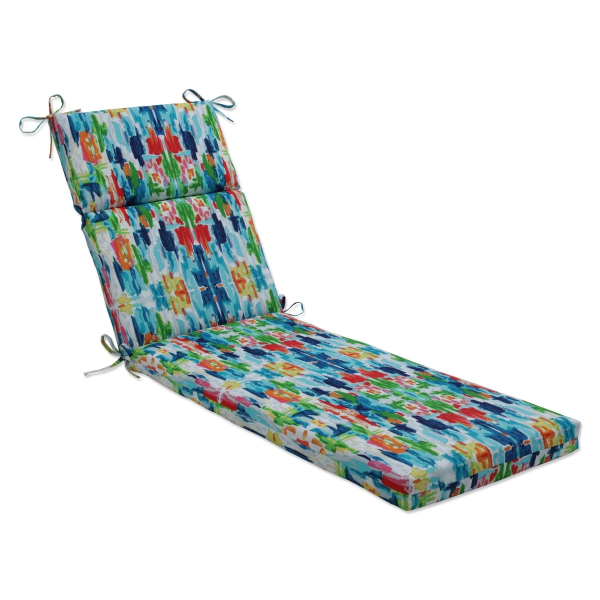 Abstract Reflections Multi Chaise Lounge Cushion- 72.5" x 21"