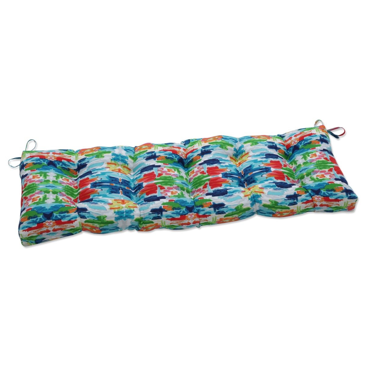 Abstract Reflections Multi Tufted Bench/Swing Cushion 60"