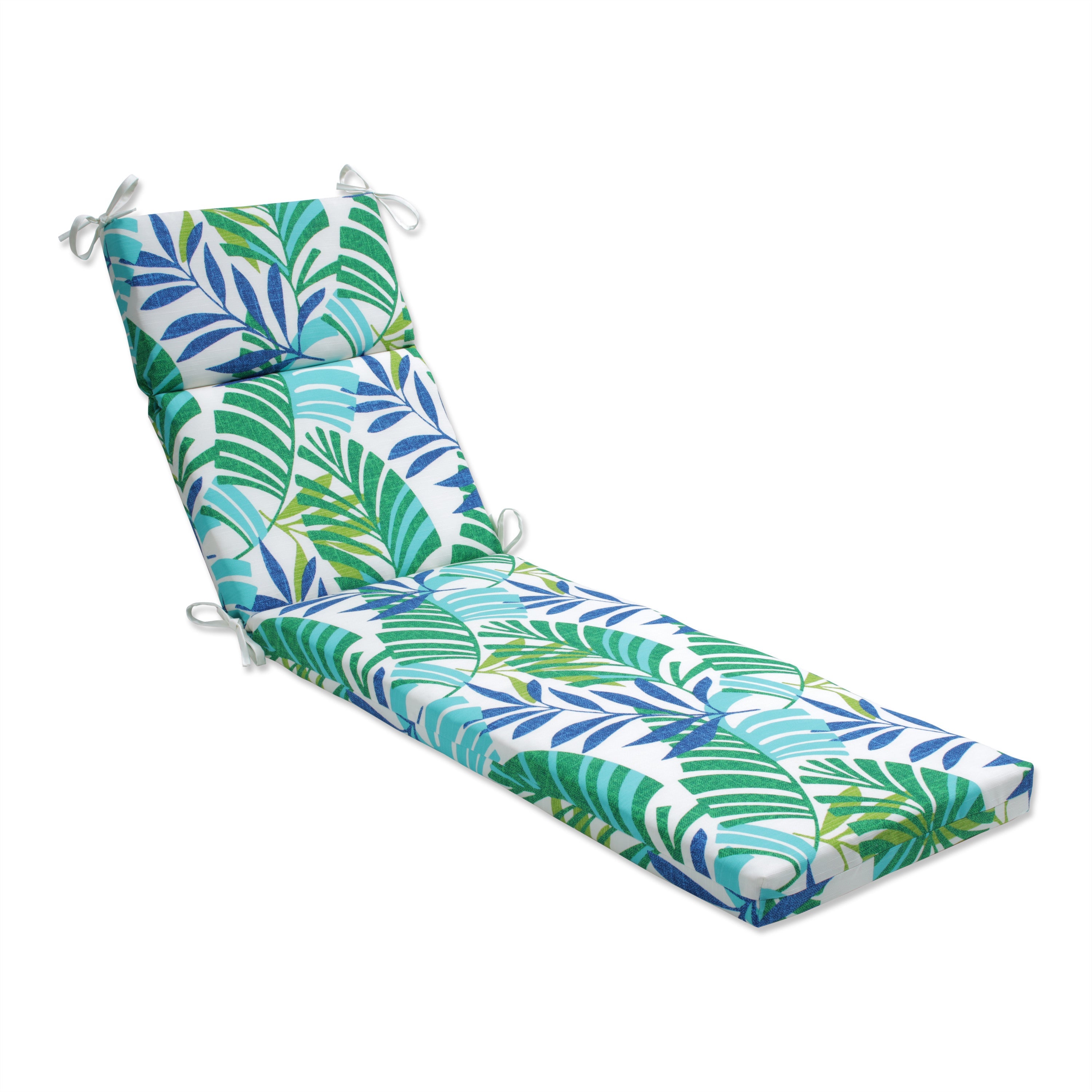 Islamorada Blue/Green Chaise Lounge Cushion
