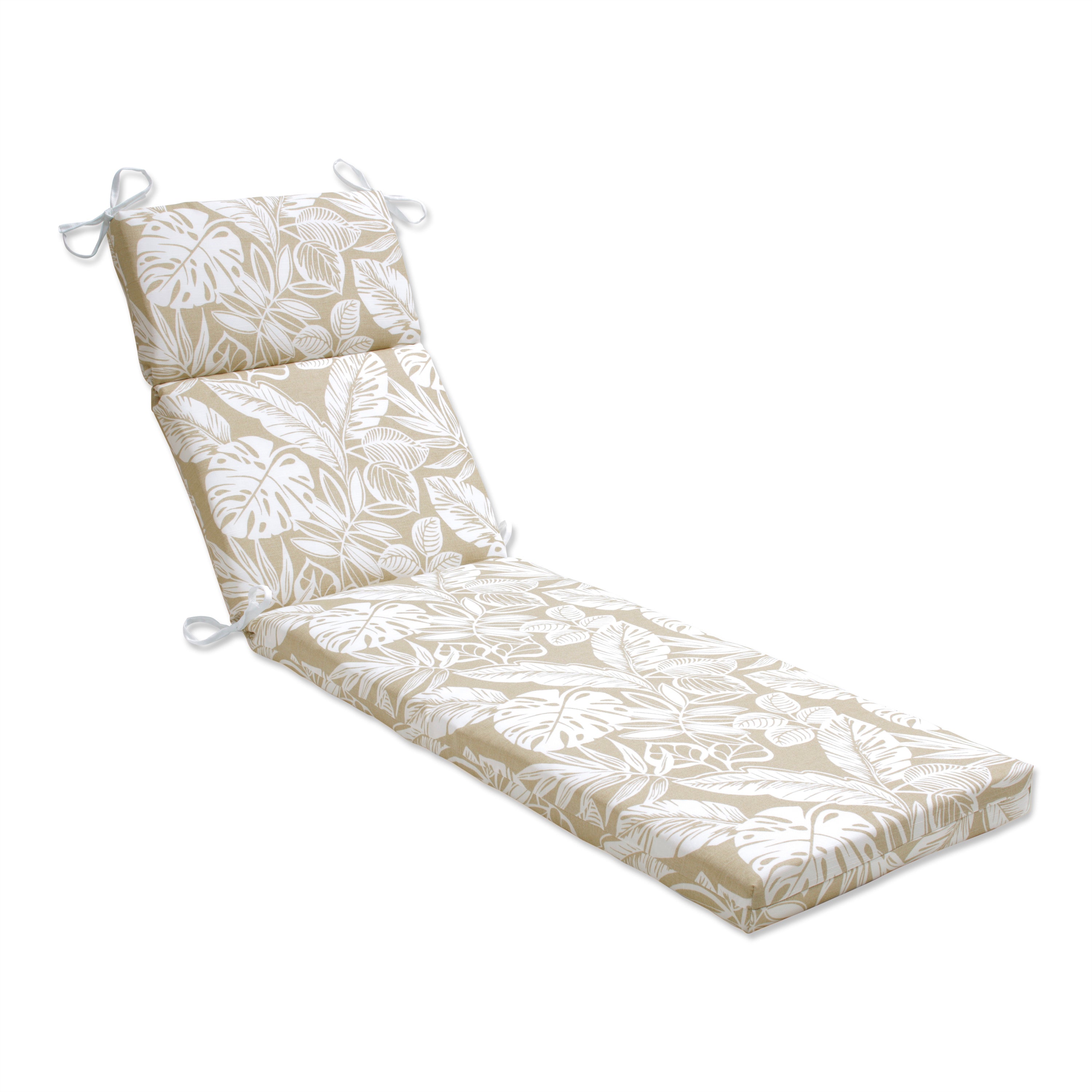 Delray Natural Chaise Lounge Cushion
